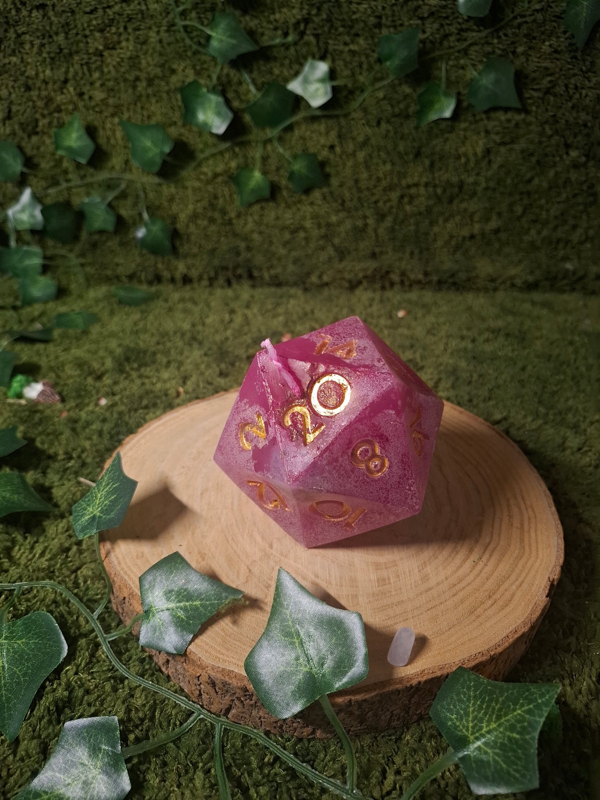 D20 kaarsen met surprise D20 er in!
